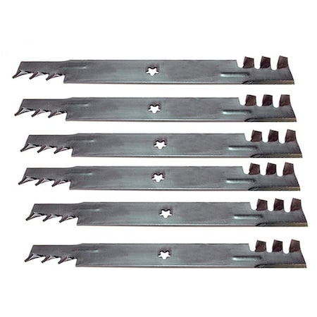 Aic Replacement Parts 1- Toothed Mower Blade for Ariens Poulan AYP Craftsman Fits Husqvarna 53213897 LAB50-0059_x6